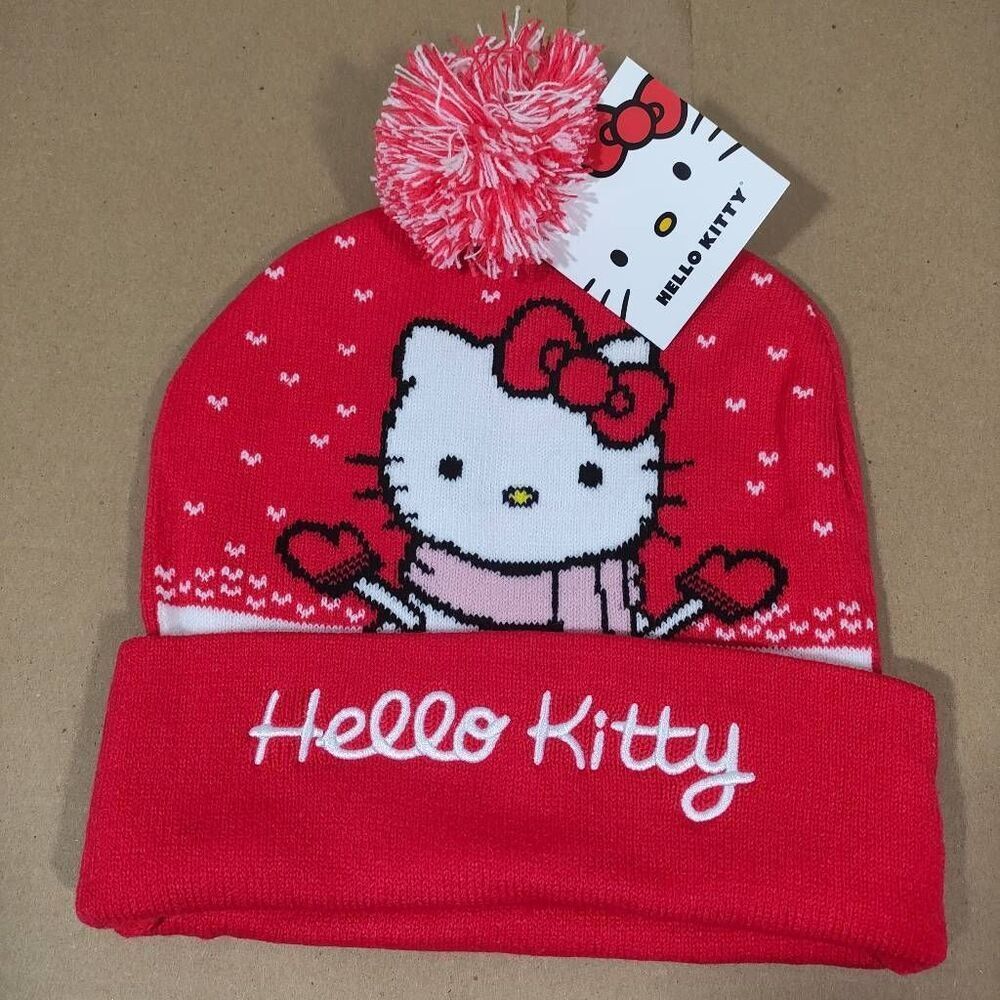 Hello Kitty Holiday Beanie -O - Picture 2 of 4